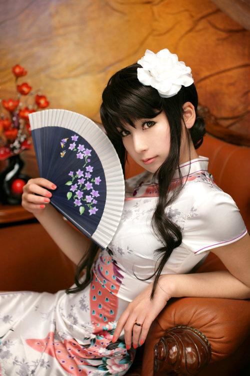 螺旋猫旗袍Cosplay性感全集