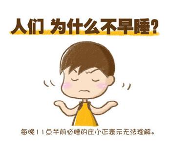 睡得很晚的原因漫画封面
