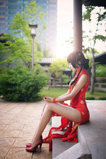 生死格斗雷芳CosPlay图1