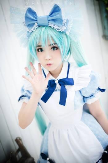 兔娘CosPlay初音未来图赏1