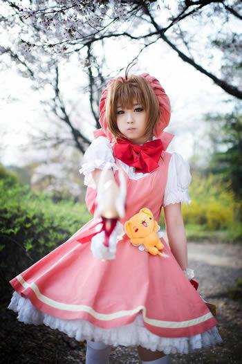 魔卡少女樱卖萌CosPlay图2