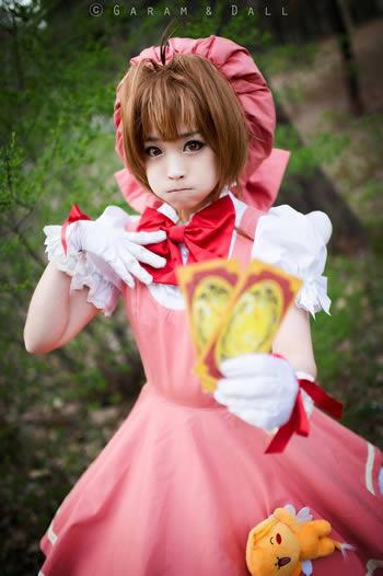 魔卡少女樱卖萌CosPlay图5