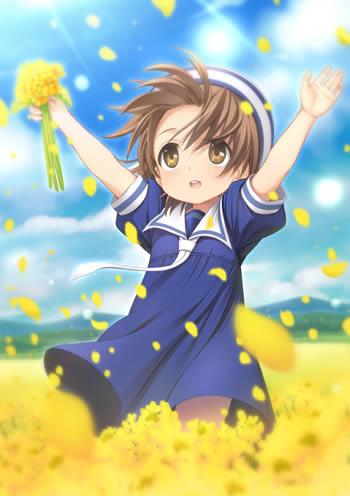 Clannad冈崎汐在金色的原野上