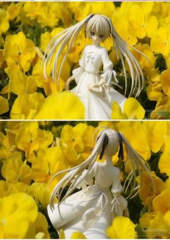 穹妹手办在公园一景01