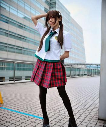 真希波cosplayer转战商场其一