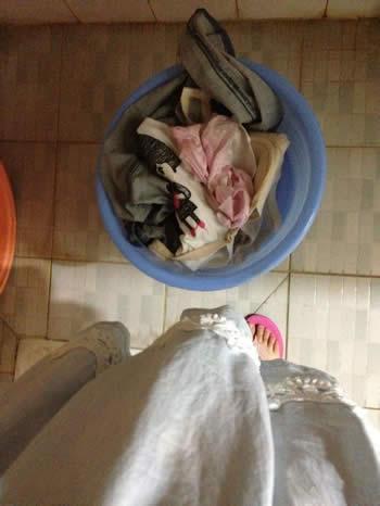 女屌要洗的衣服