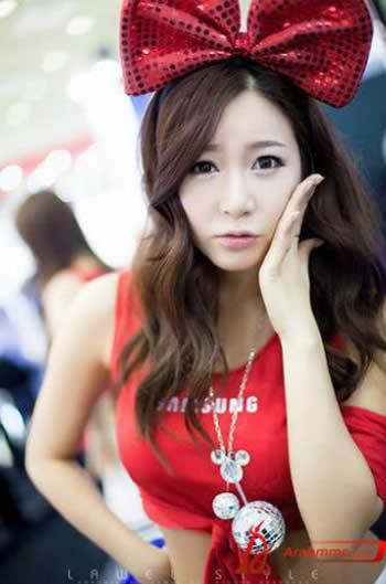 韩国可爱showgirl，粉色猫女卖萌照04