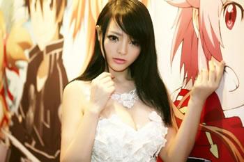 歪歪在香港电玩展照片01