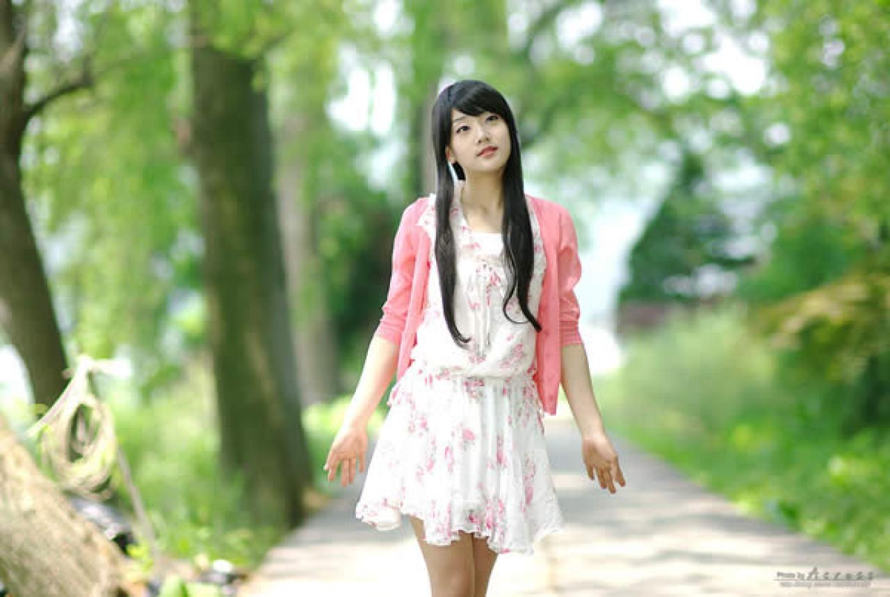 M酱大自然素颜照01