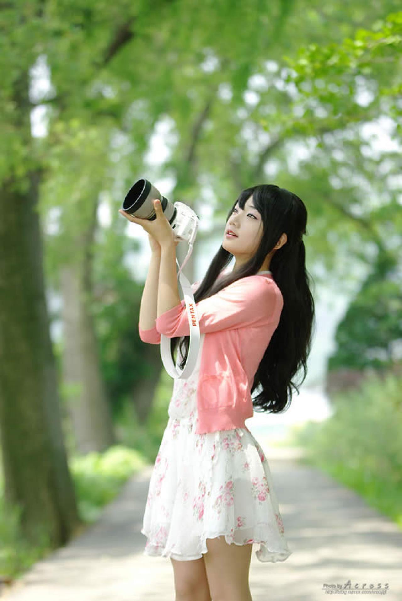 M酱大自然素颜照03