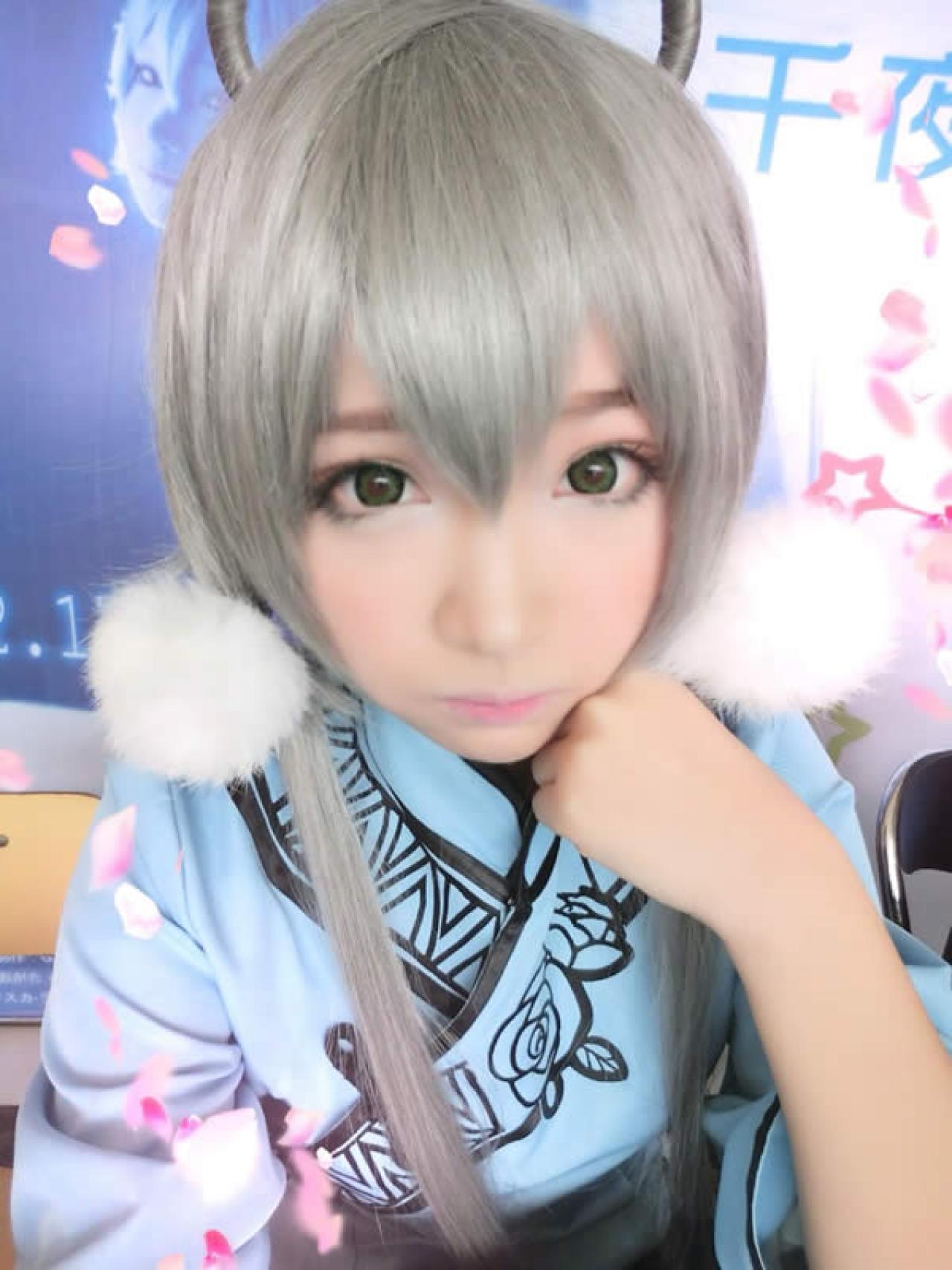 千夜未来长乐动漫展现场装扮