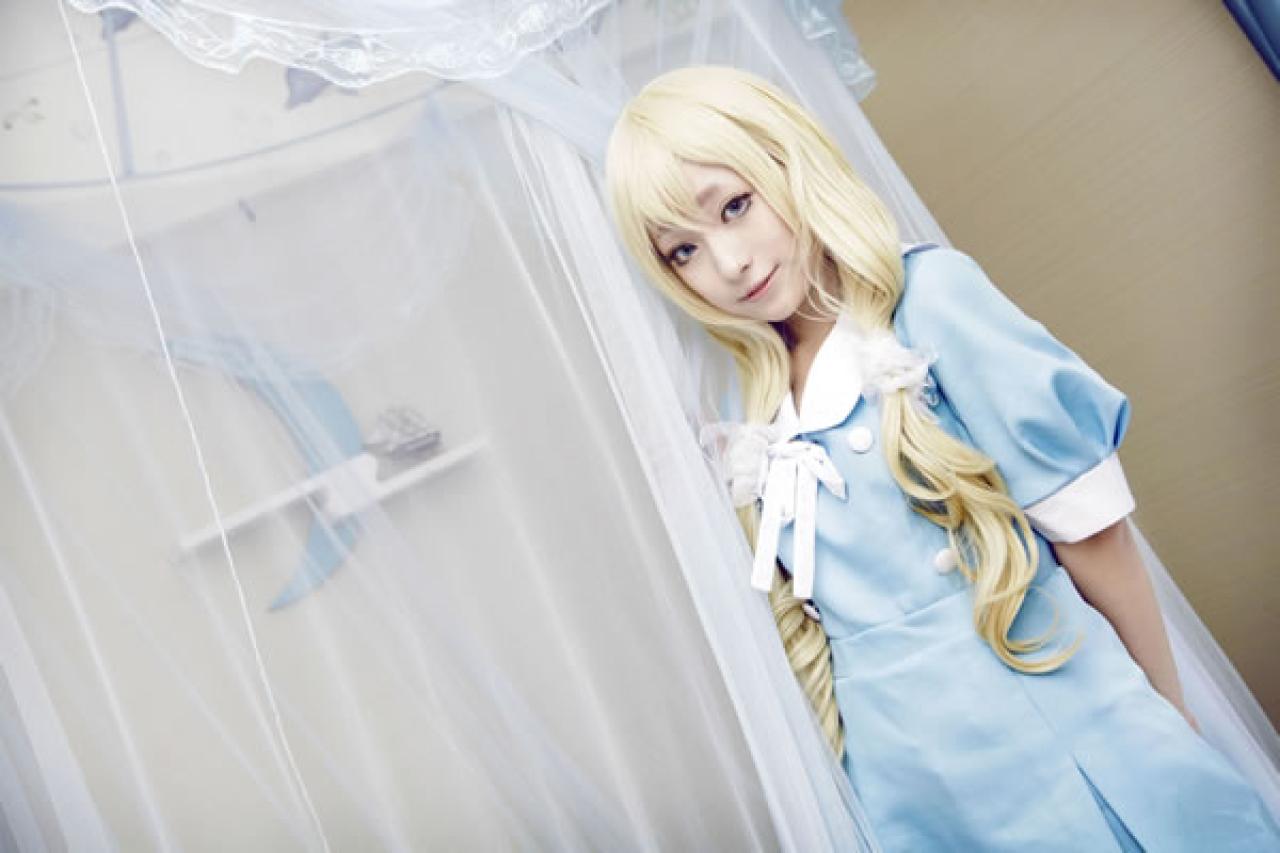 轻音少女全家福淡蓝色Cosplay组图03