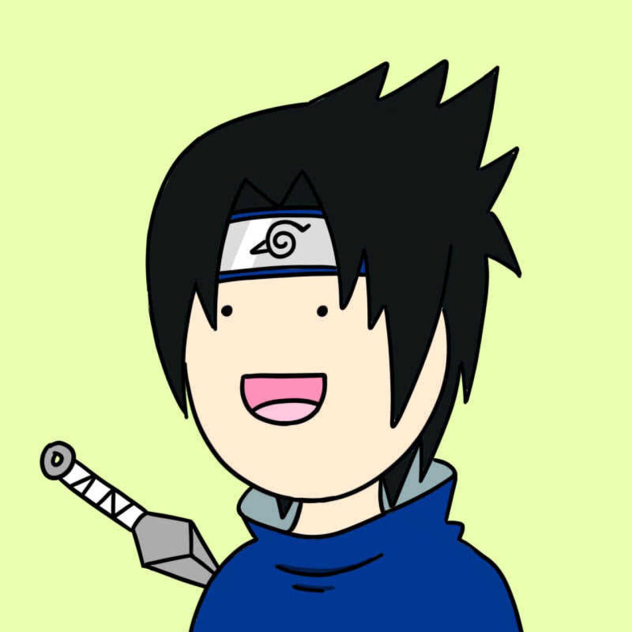 火影忍者宇智波佐助和他的佩刀