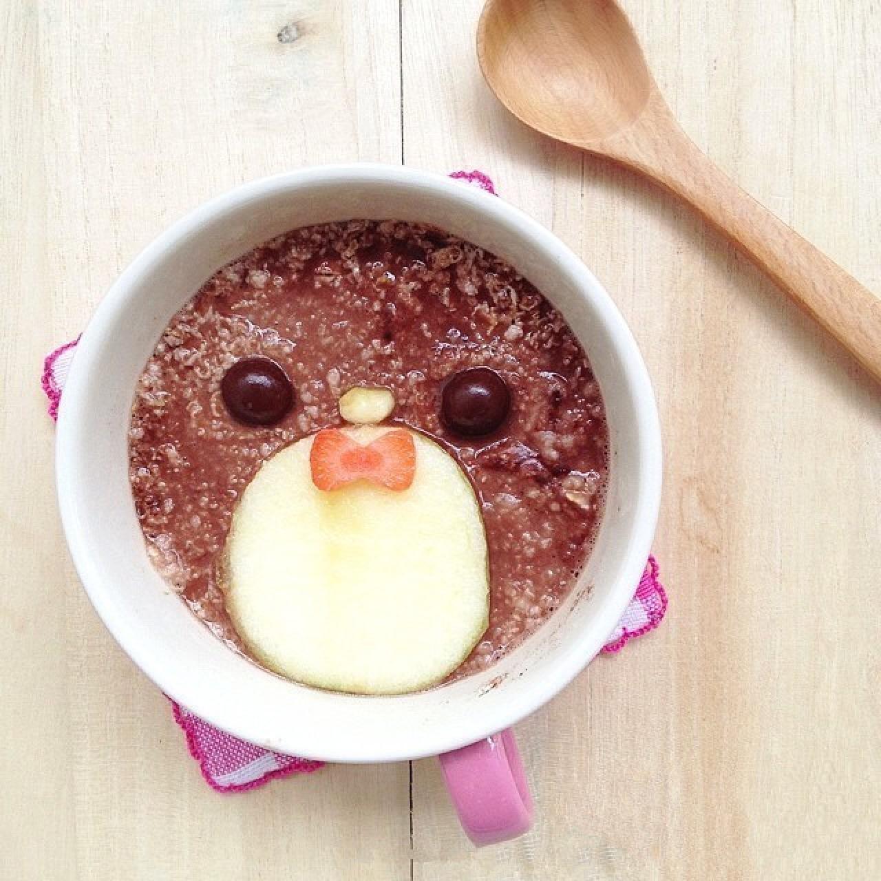 猫头鹰笑脸便当头像