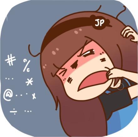 情侣头像女生：小两口打架，极品霏被扯嘴，挠头