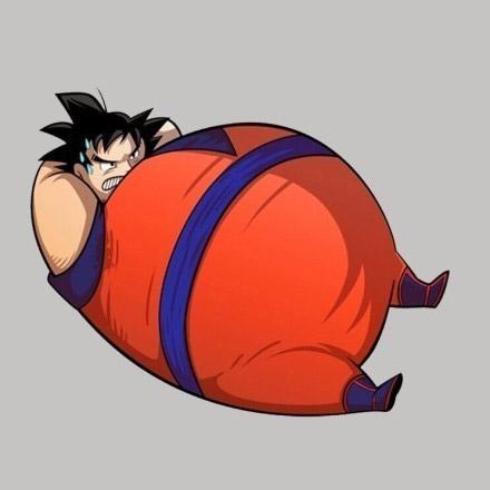 七龙珠悟空变成胖子辛苦作仰卧起坐的头像