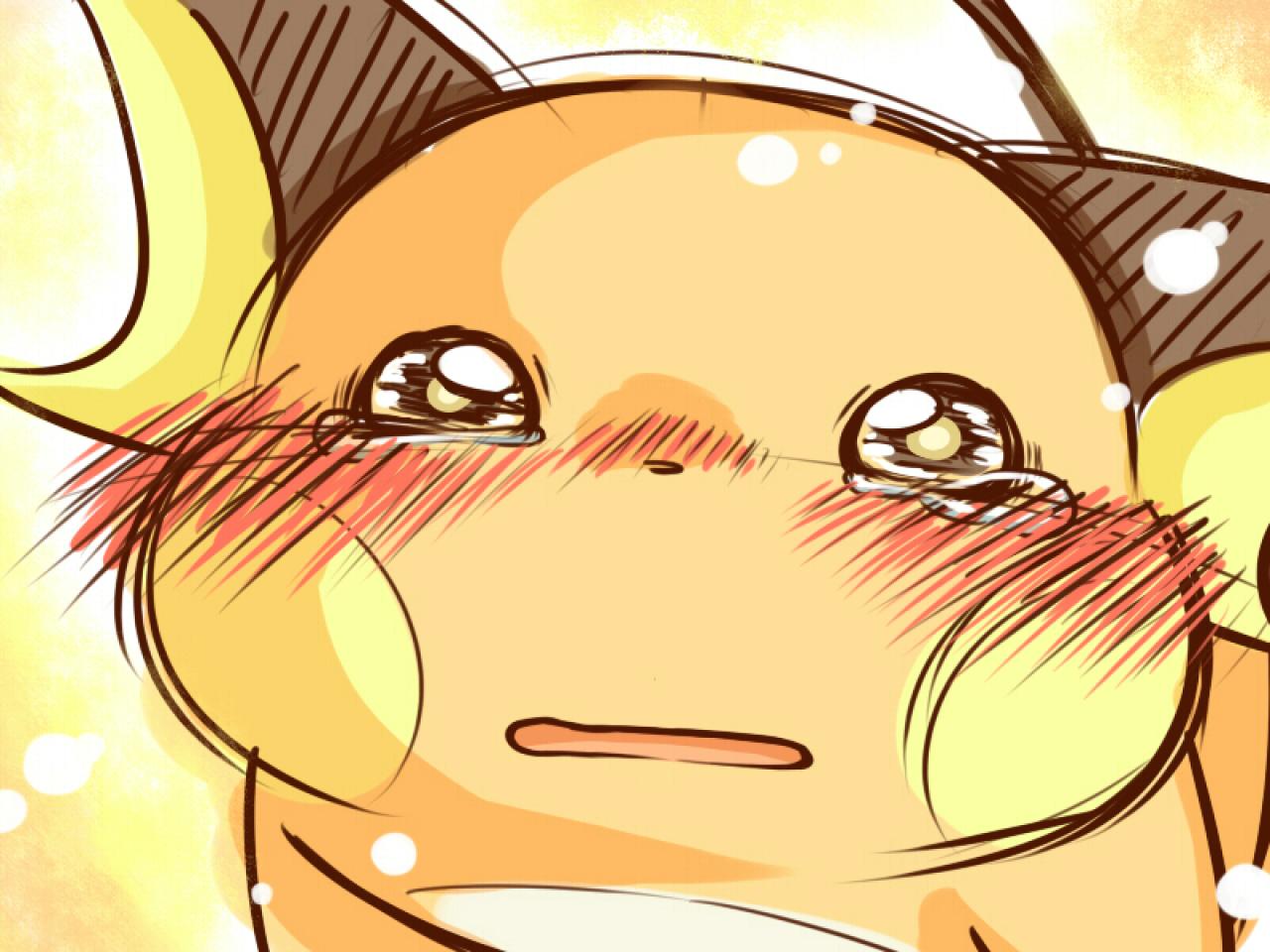 雷丘楚楚可怜，快要哭起来的神情