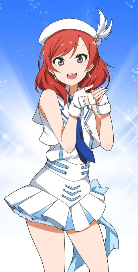 西木野真姬水手服萌系手机壁纸