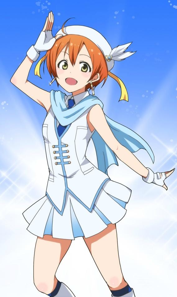 星空凛水手服萌系手机壁纸