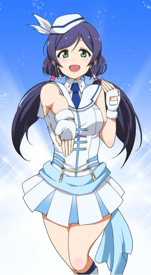东条希水手服萌系手机壁纸
