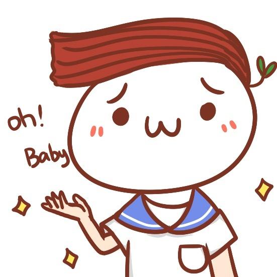 长草的颜文字君与美少女战士合体头像：oh！Baby