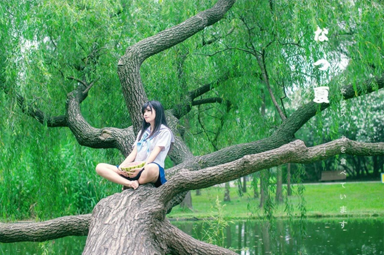 摆拍封面なつ 夏