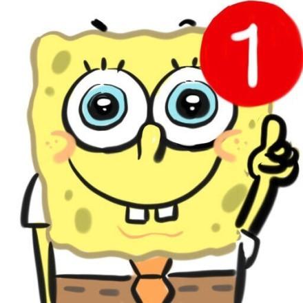 海绵宝宝未读消息1强迫症头像