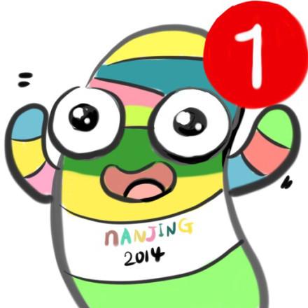 南京青奥会吉祥物砳砳强迫症头像之未读消息1