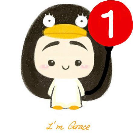 Grace姐姐和企鹅合体强迫症头像