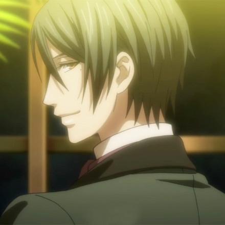 夏尔父亲左侧侧脸