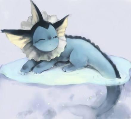 伊布水精灵进化型头像