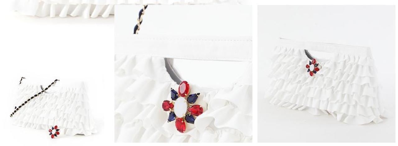 白色怪盗基德挎包的细节