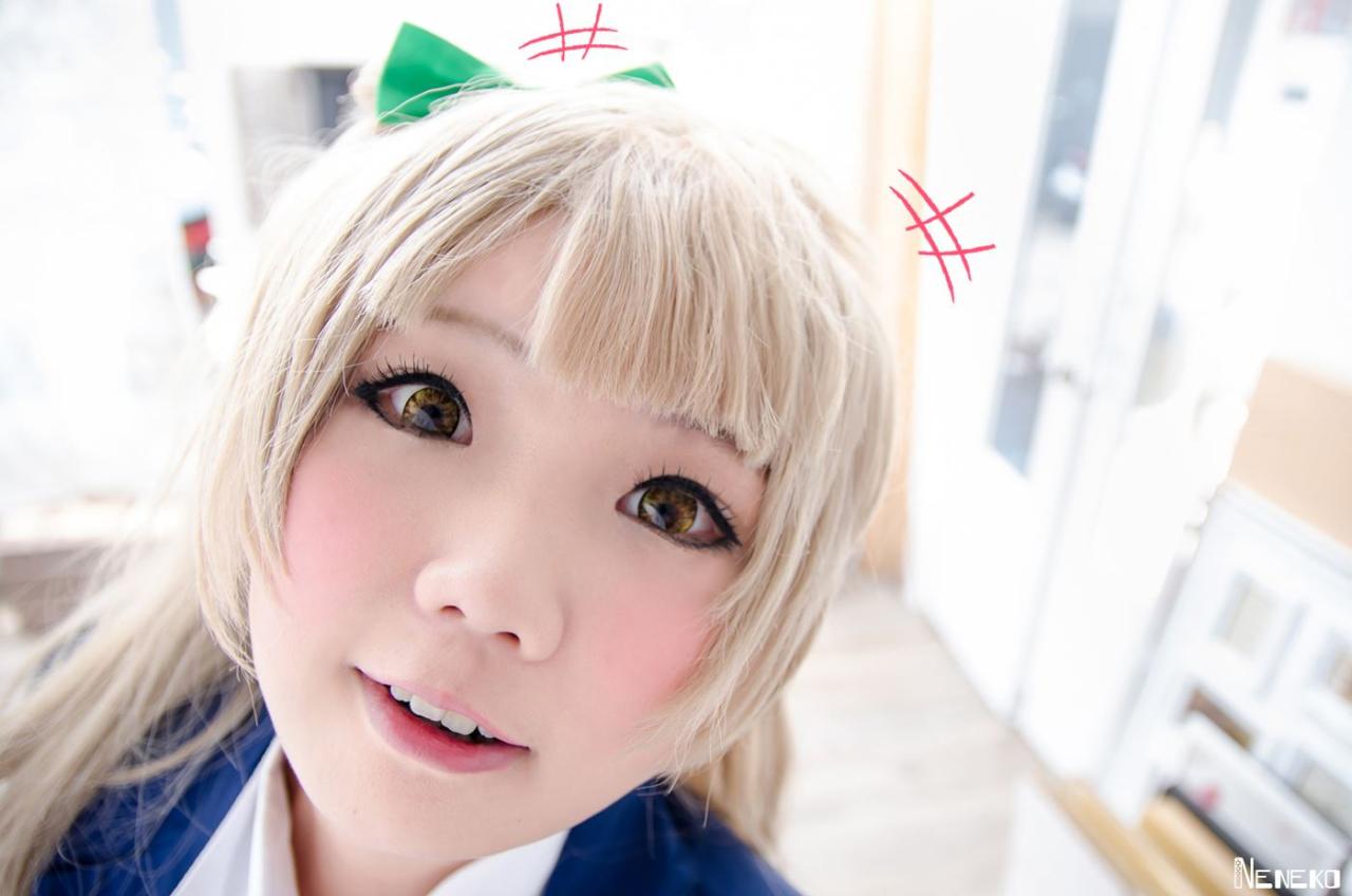 Neneko扮演南小鸟脸部特写