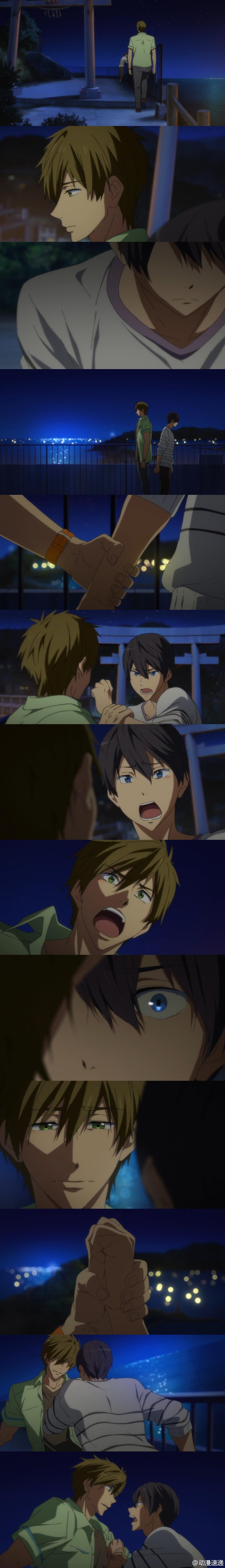 橘真琴主动来天桥找七濑遥