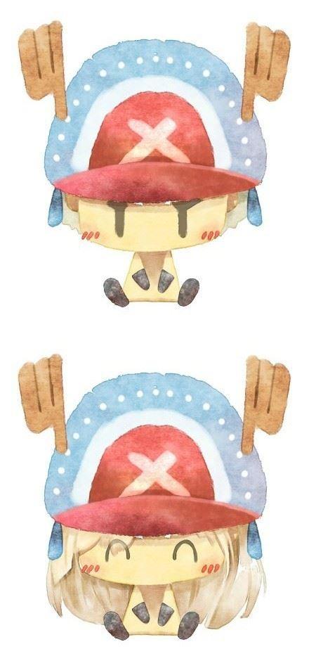 海贼王托尼托尼·乔巴情侣头像