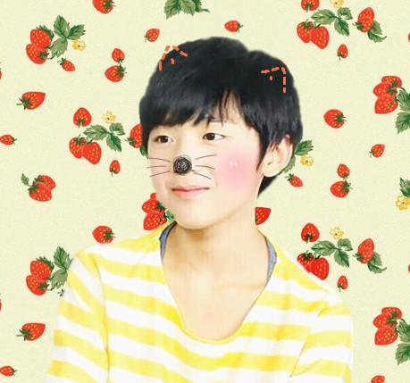 TF家族刘志宏长着猫胡子头像