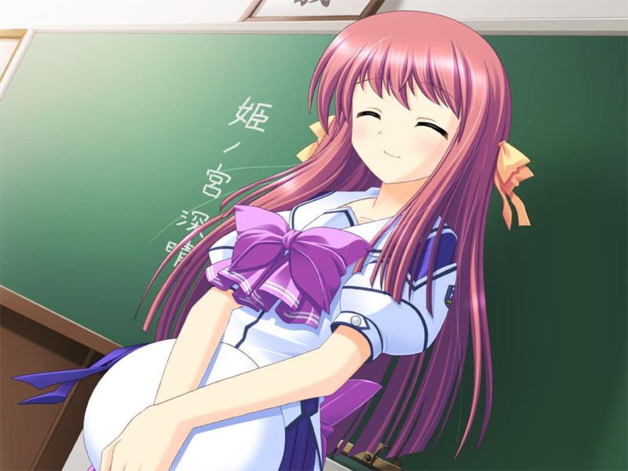 姫ノ宫深晴正在做自我介绍