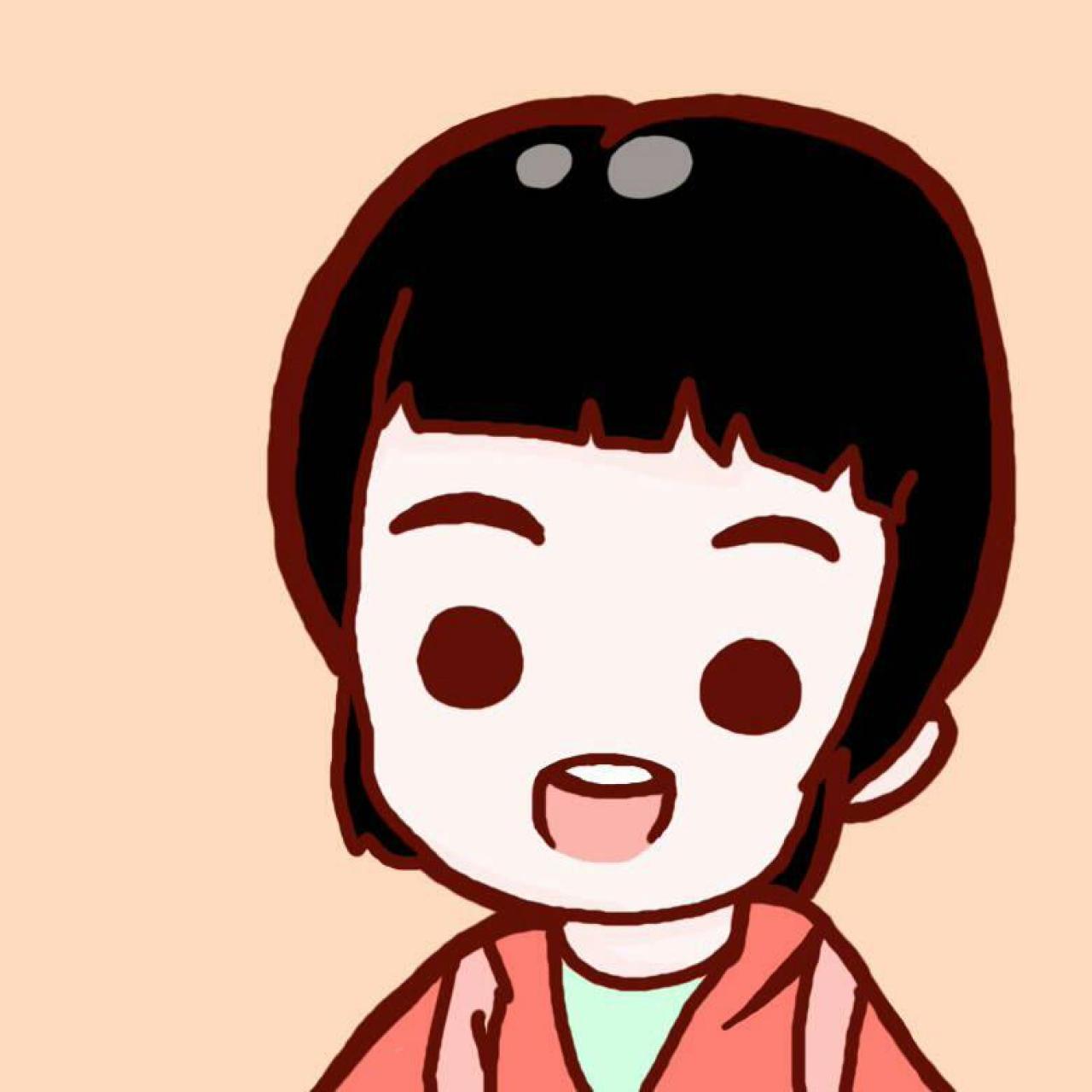 吴费曼feynman张大嘴巴萌头像