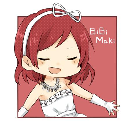 西木野真姬白色打歌服头像