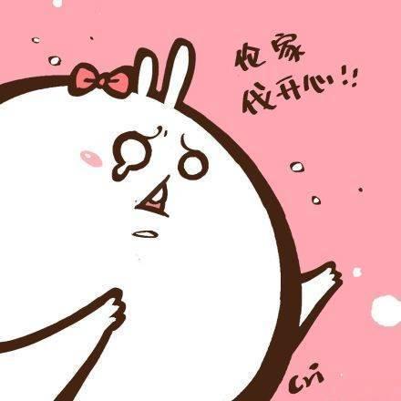 兔兔球女流泪：伦家伐开心！！