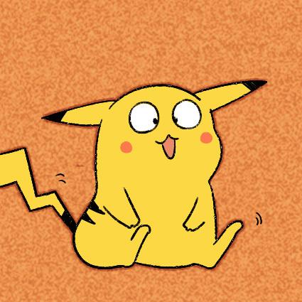 皮卡丘斗鸡眼头像