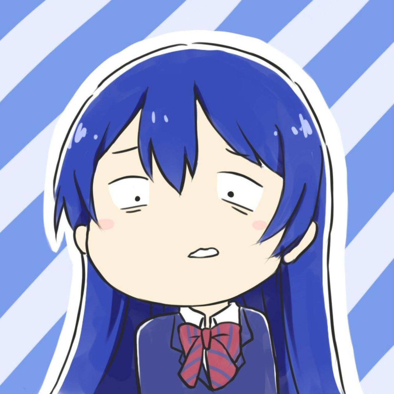 园田海未好怕怕呆萌头像