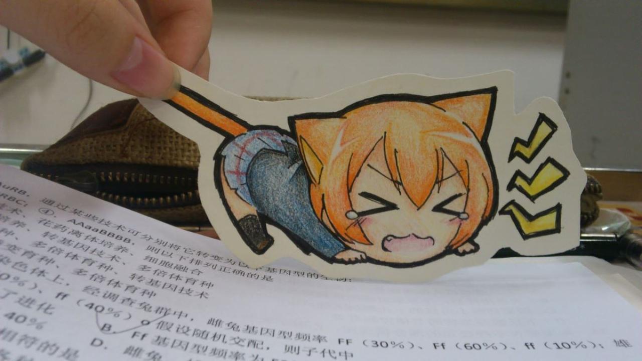 主人揪着星空凛的猫尾巴