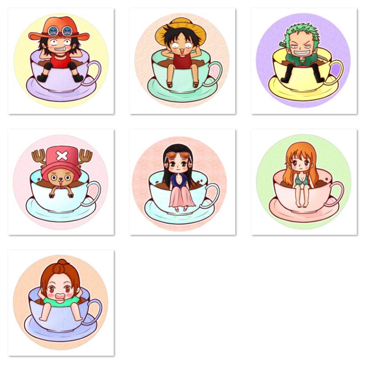 里斯鬼杯子里的海贼王头像 预览图