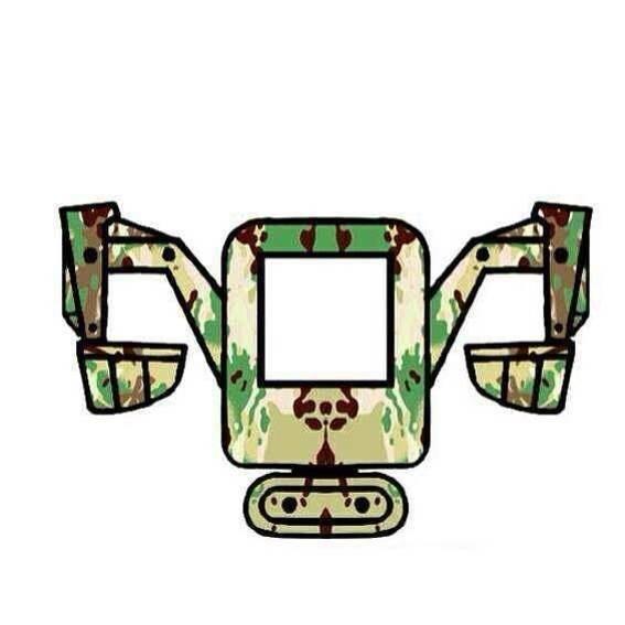 特种迷彩款挖掘机头像