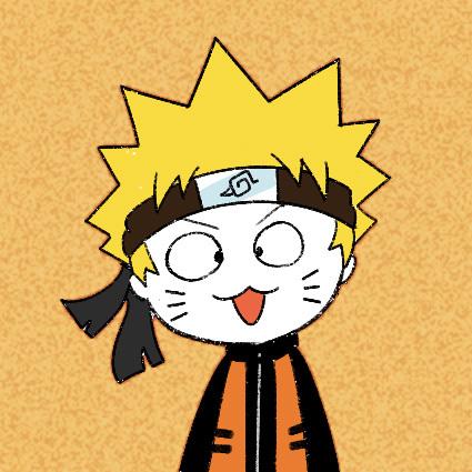 漩涡鸣人斗鸡眼头像