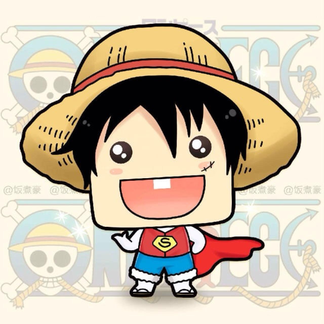 蒙奇·D·路飞大头头像