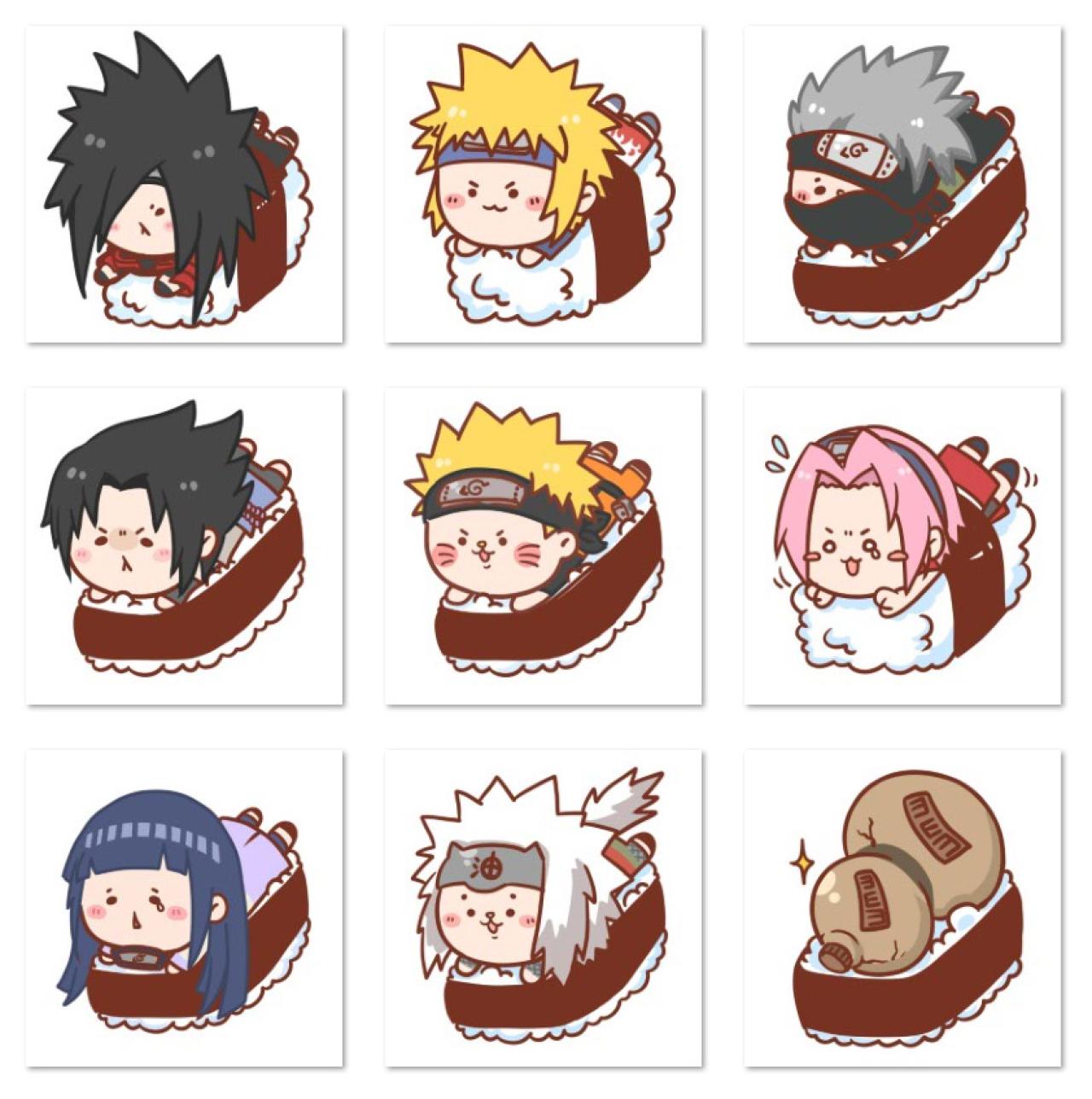 安糍喵火影忍者寿司头像 预览图