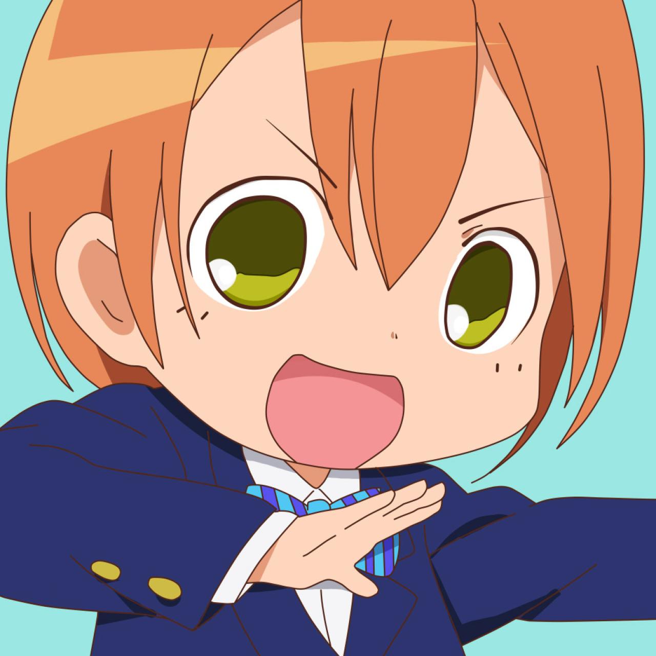 星空凛（凛喵）张大嘴巴头像