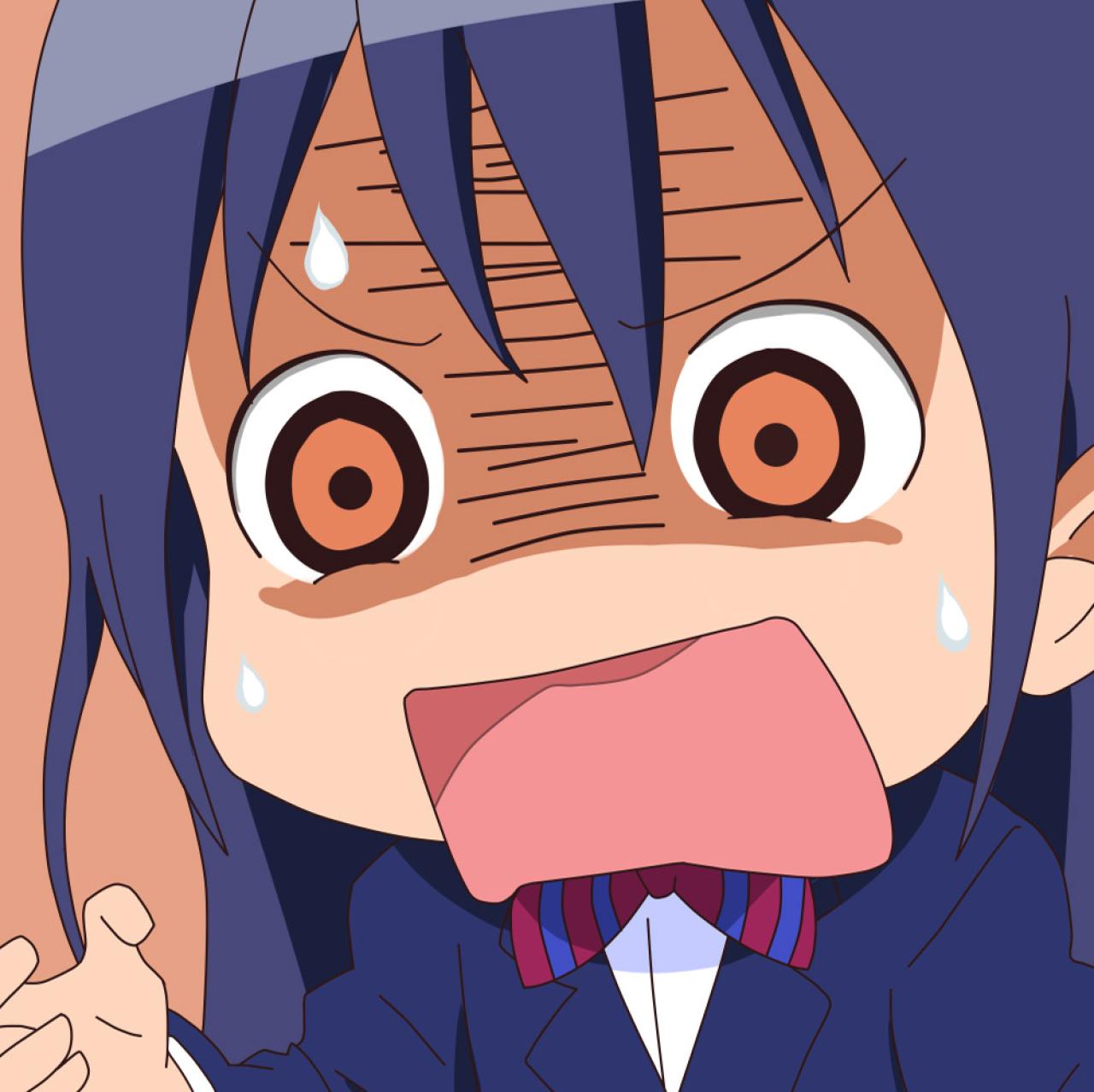 园田海未害怕流汗张大嘴巴头像